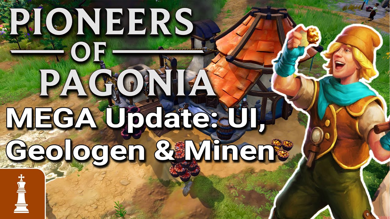 Geologen, tiefe Minen & UI im NEUEN Update🌟 Erkunde, erbaue, herrsche in Pioneers of Pagonia!