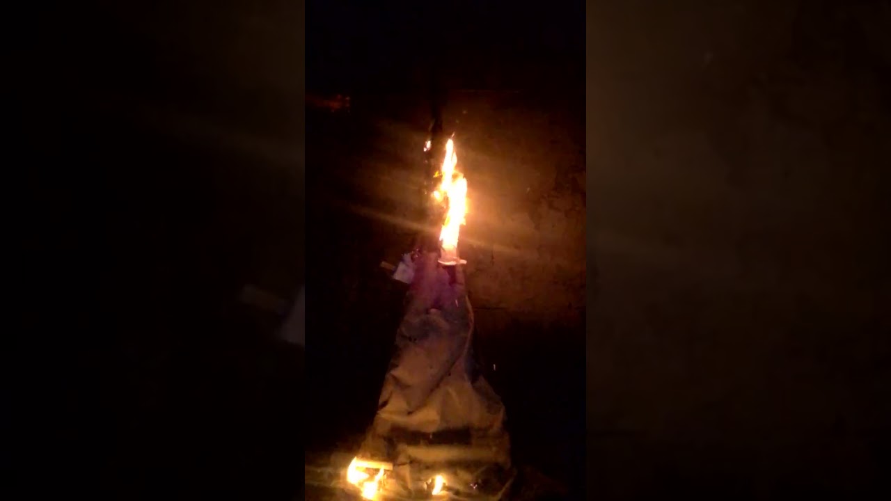 Quena de zozobra de 1995 completa #zozobra #newmexico 