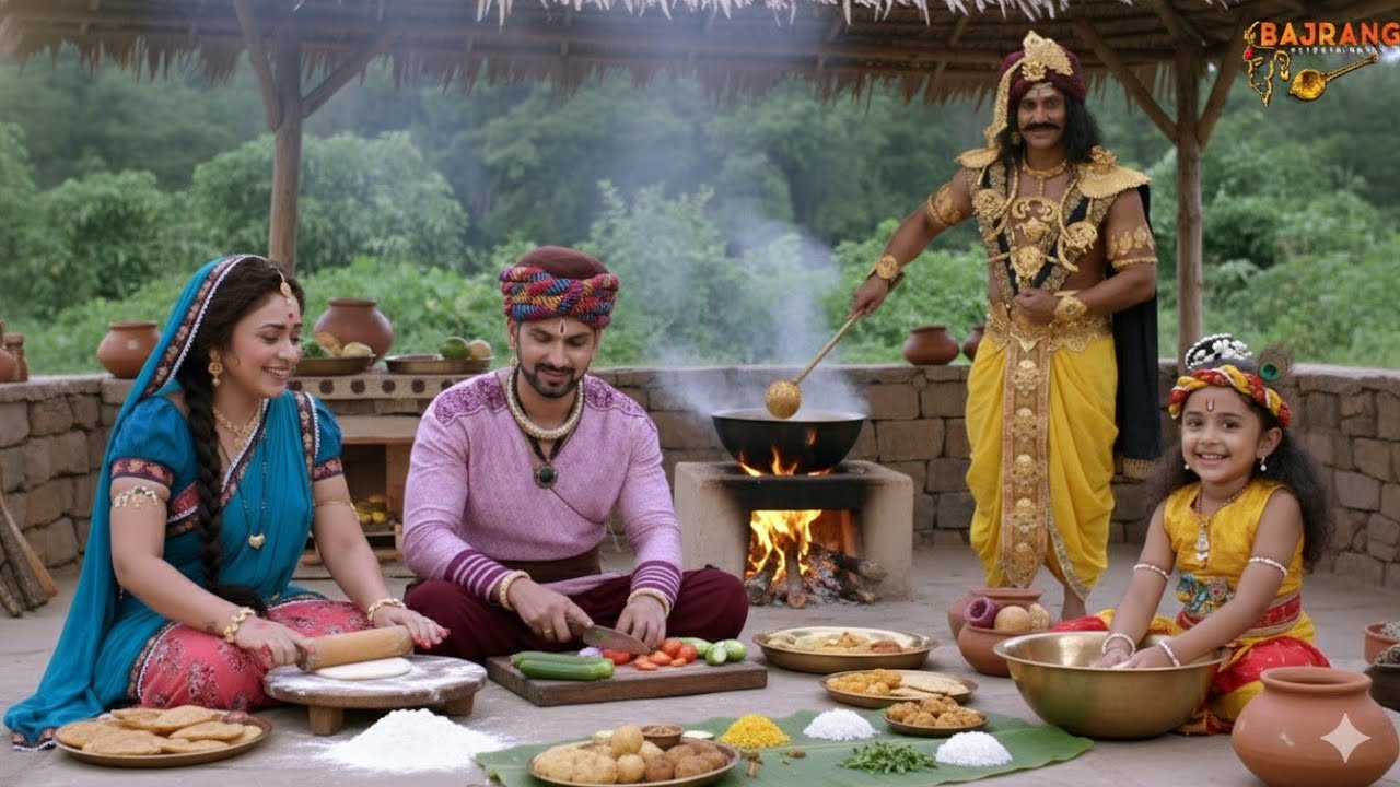 बाल कान्हा, यशोदा मैया, नंद बाबा और कंस ने मनाए पिकनिक | यशोमती मईया के नंदलाला | Krishan Leela 