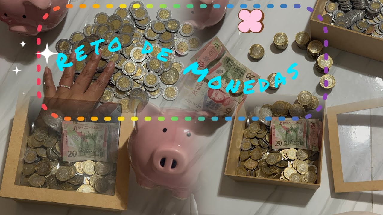 💲🪙Esto ahorré con el reto de monedas $5 y $10 🇲🇽 | Cierre  2025 🦋💙#ahorrochallenge #ahorroefectivo