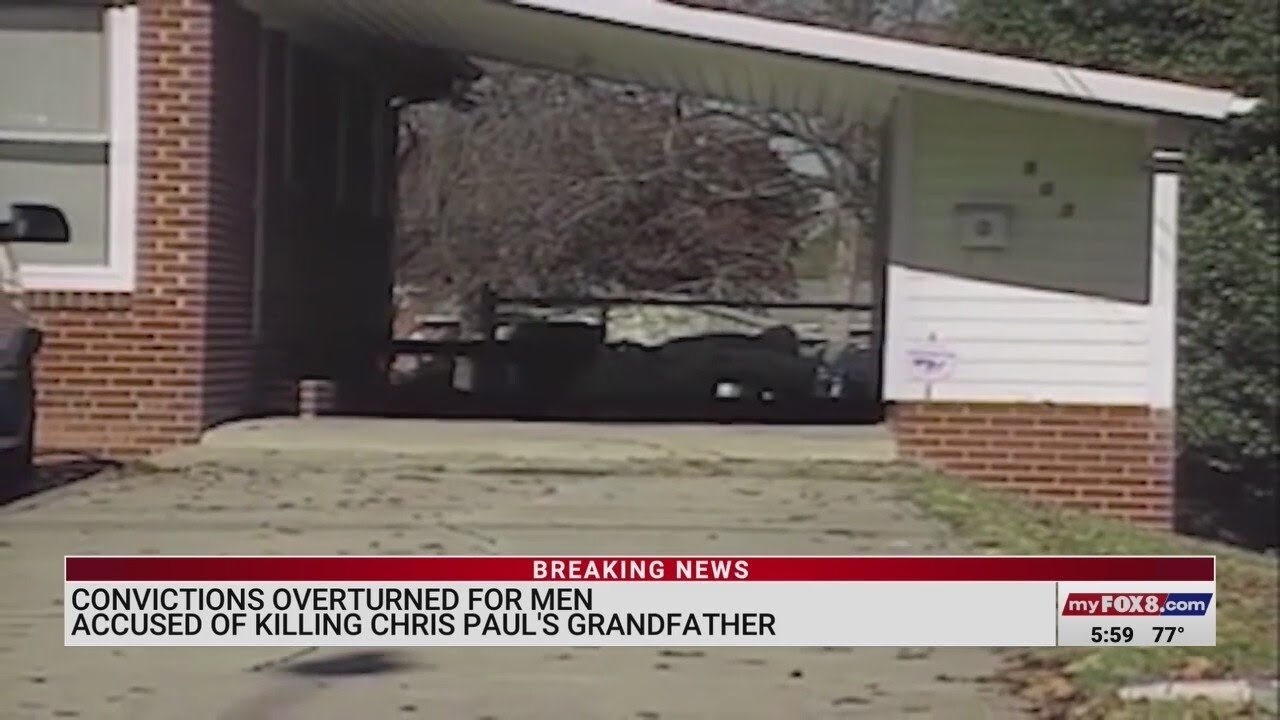 Convictions overturned for 4 men accused of killing Chris Paul's grandfather in 2002, attorney says
