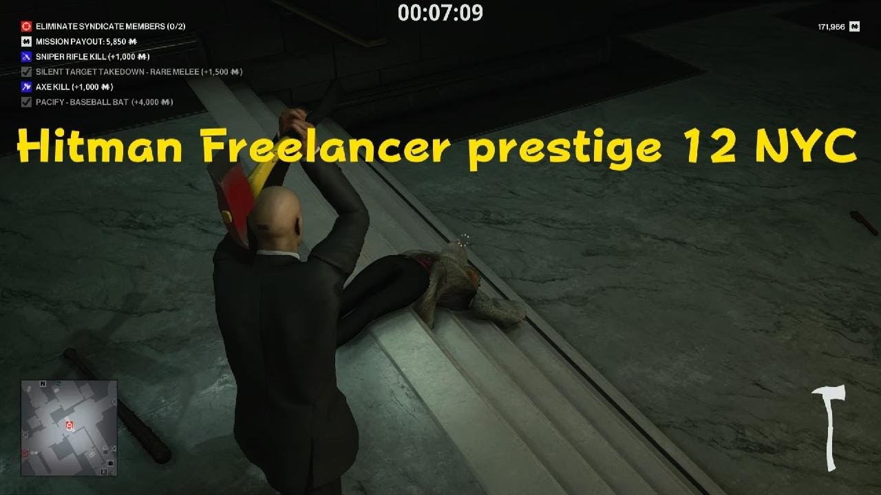 HITMAN Freelancer prestige 12 NYC