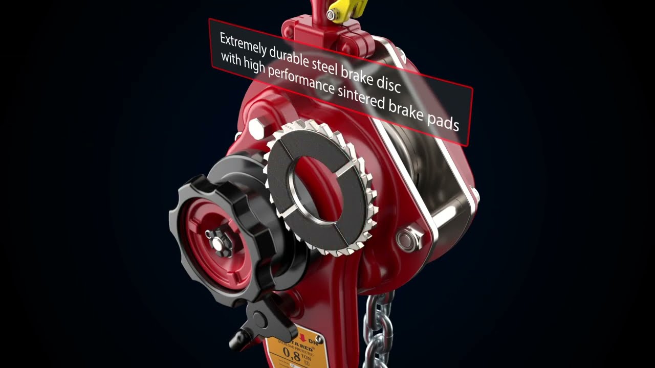 DELTA RED Premium Lever Hoist