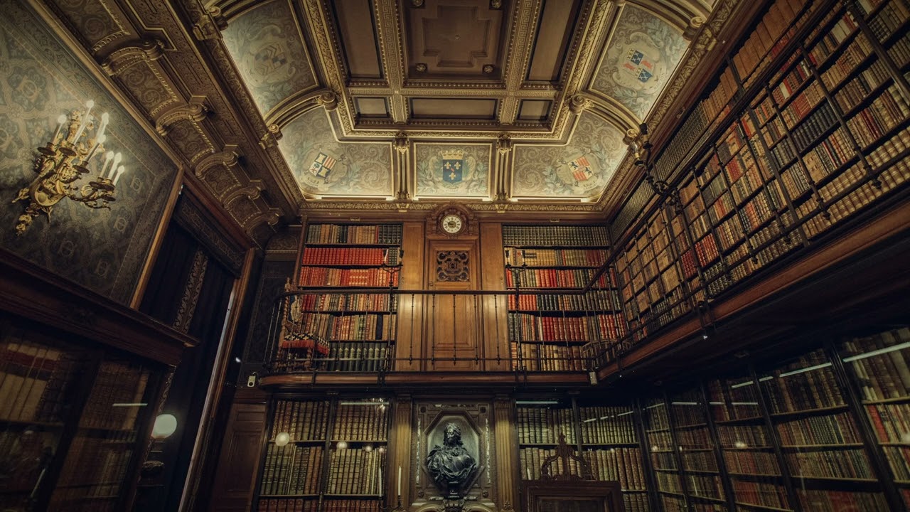 romanticizing studying and reading in a library | dark academia playlist