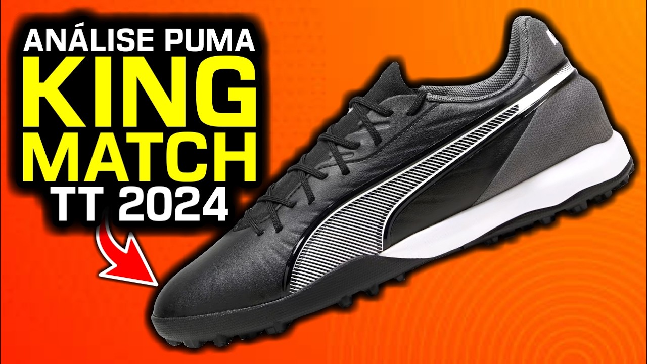 A nova KING ficou MELHOR? - Análise chuteira society Puma King Match TT 2024