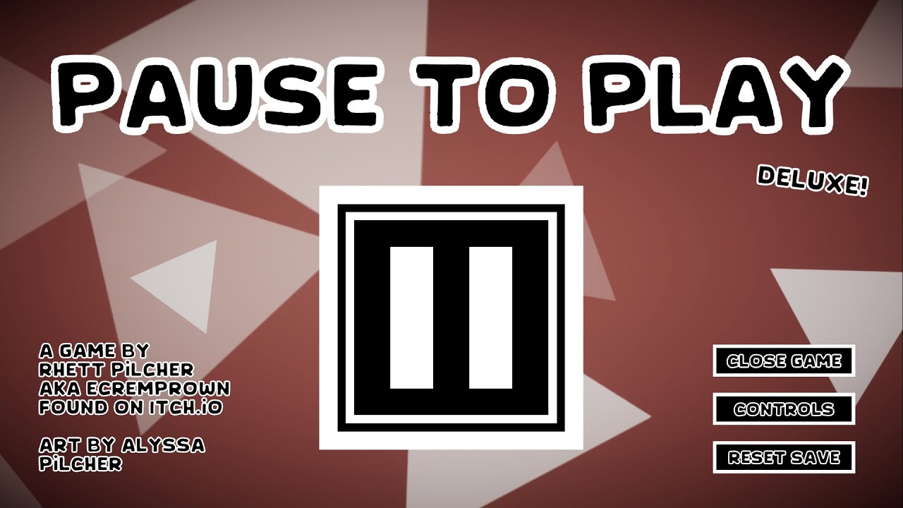 Pause To Play Developer Walkthrough/Commentary