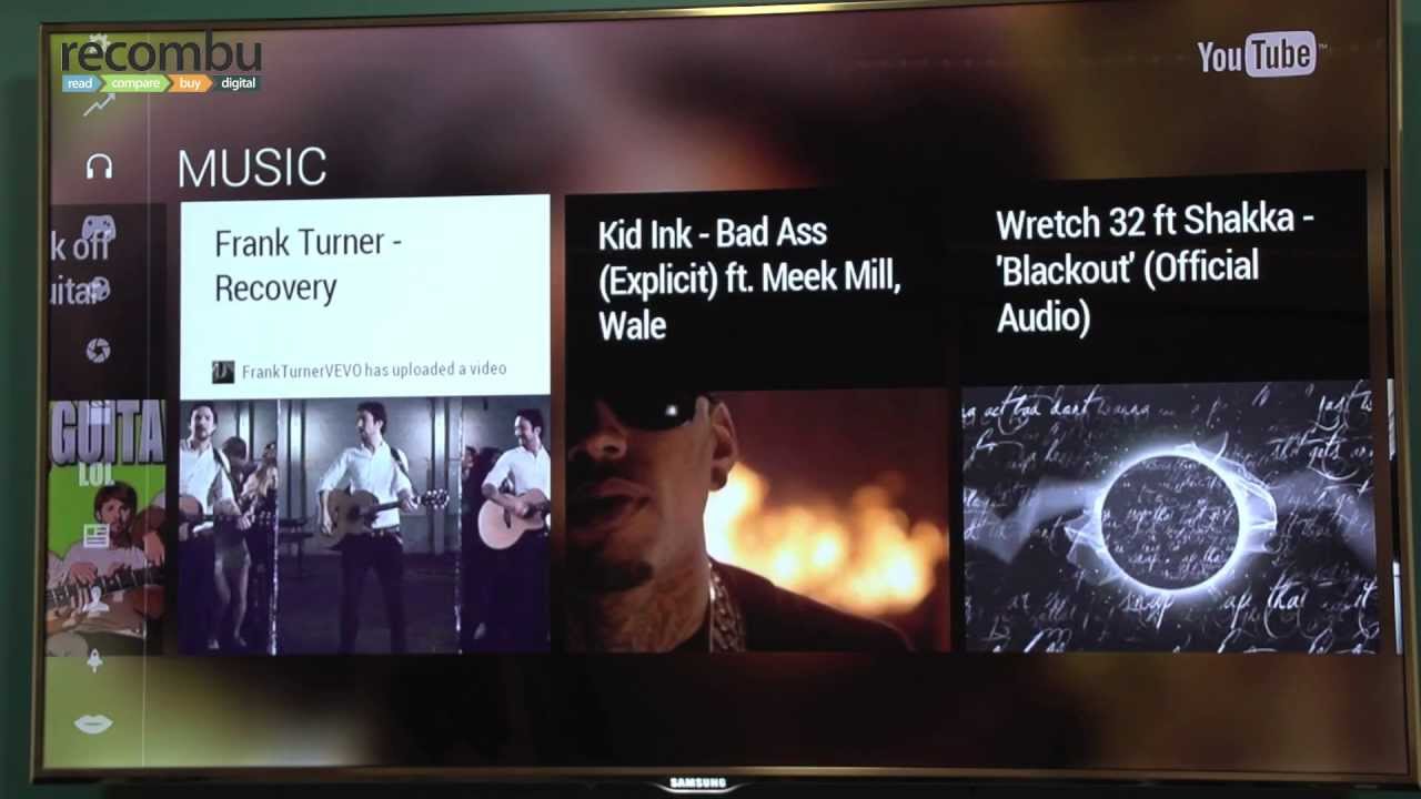 YouTube on Free Time from Freesat hands-on walkthrough