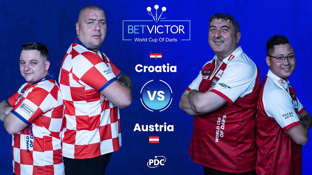 PDC World Cup of Darts 2024 06 30 - Croatia vs Austria - HUN