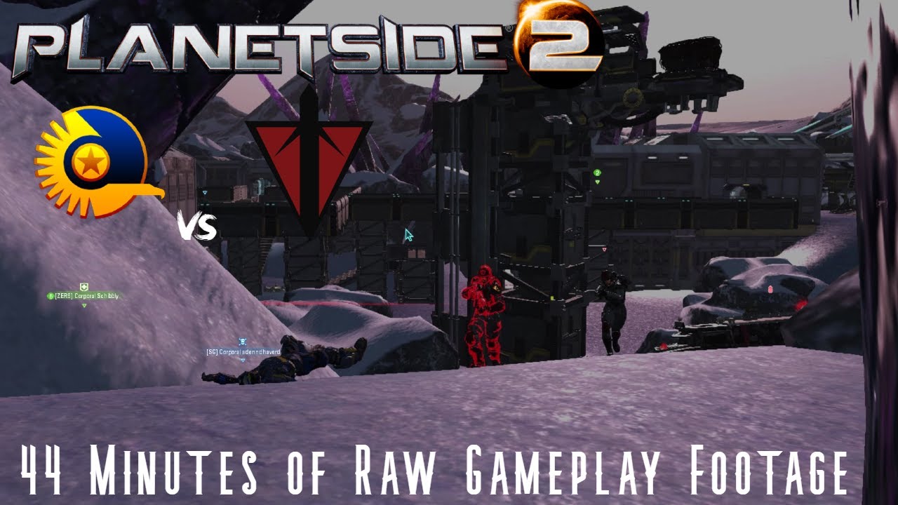 Planetside 2 Gameplay 001 - Raw Long-Form Gameplay footage
