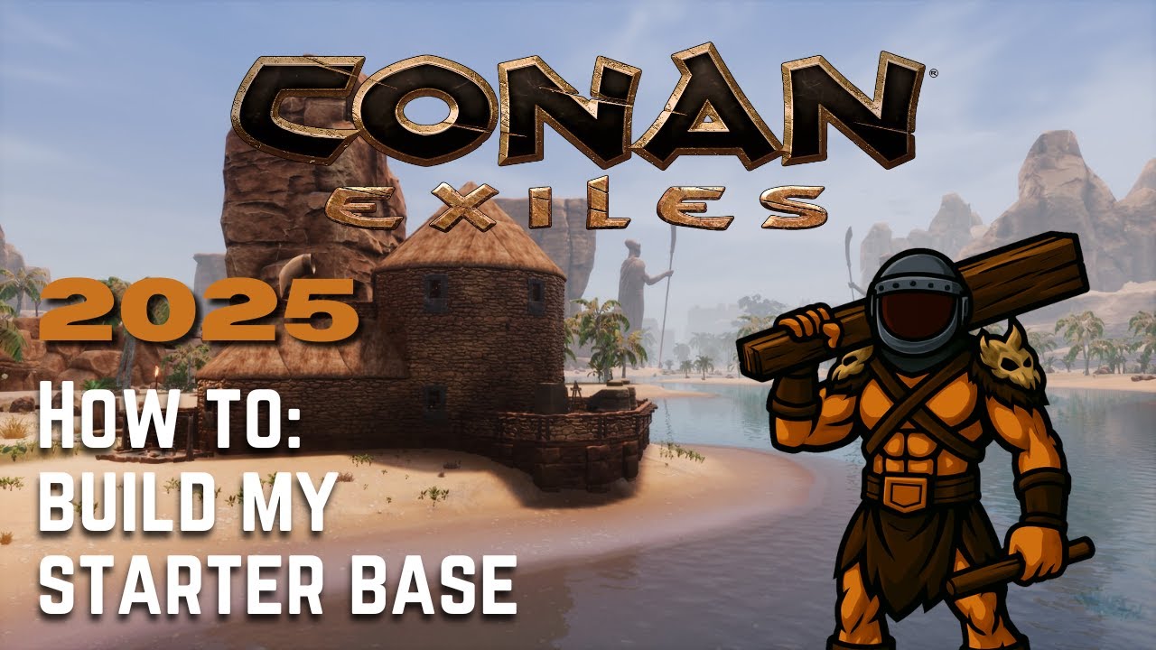 Conan Exiles 2025: Искусство стартовой базы