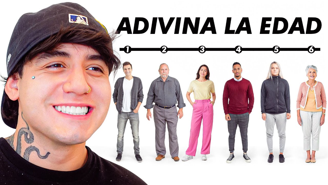 ADIVINANDO LA EDAD DE ESTAS PERSONAS...