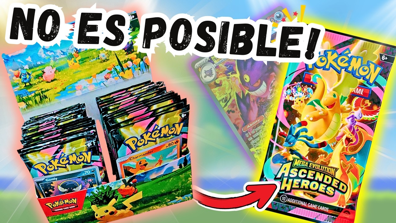 🔥La BOOSTER BOX de ASCENDED HEROES que Pokémon NUNCA hizo | Pokémon TCG