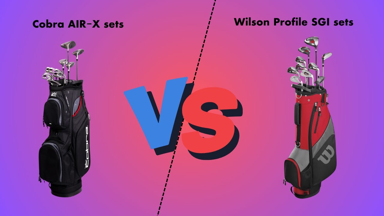 Обзор и сравнение наборов Cobra AIR X и Wilson Profile SGI