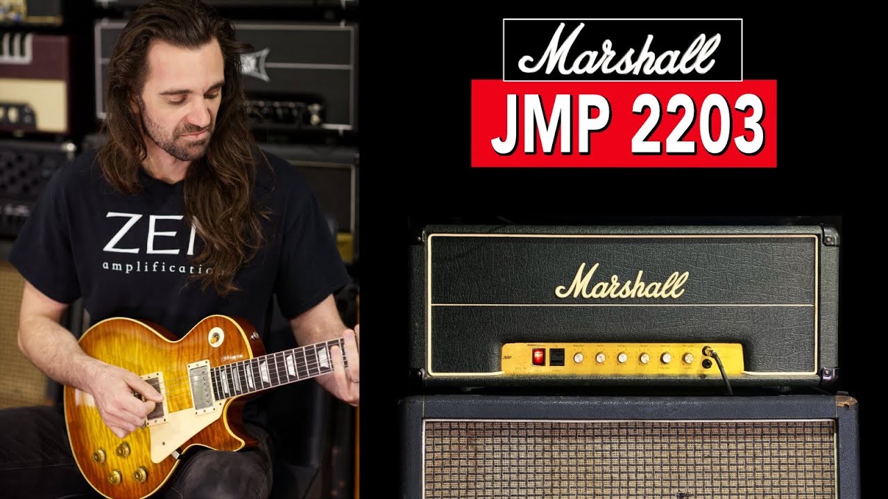 Marshall JMP 2203 ⚡️ ZEN Amp Vault Ep06 ⚡️ The pinnacle of rock tone