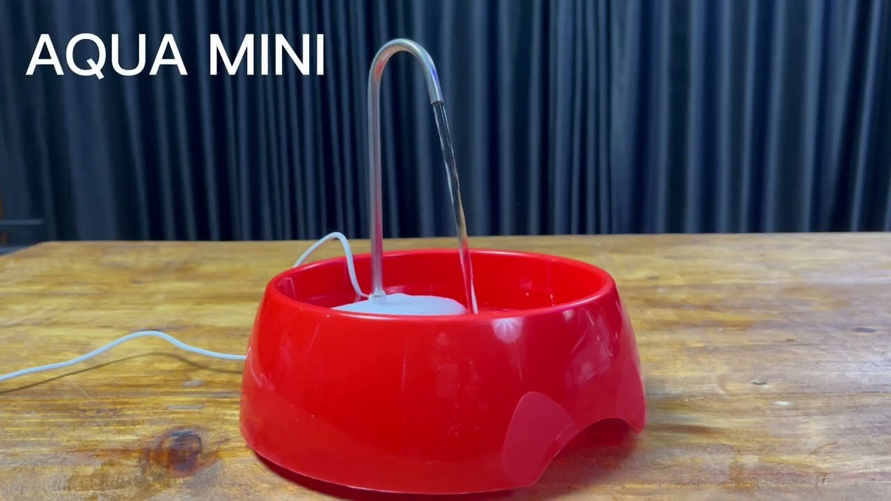 Aqua Mini Portátil - Amicus - Fonte Bebedouro e Purificador de Água para Gatos e Cães Vantagens