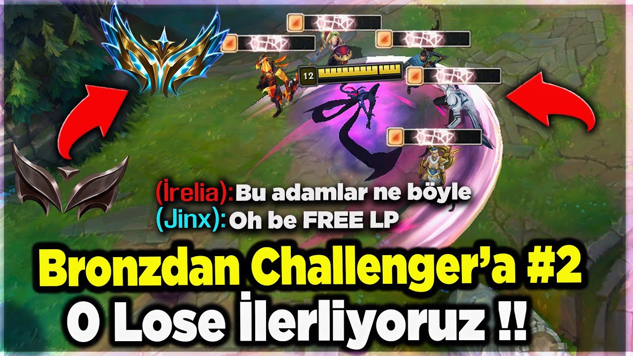 ADAMLARI &Ccedil;ILDIRTTIM !! OYUNU SİLMEZLER UMARIM :D !! BRONZ'DAN CHALLENGERA #2 | Og&uuml;n Demirci