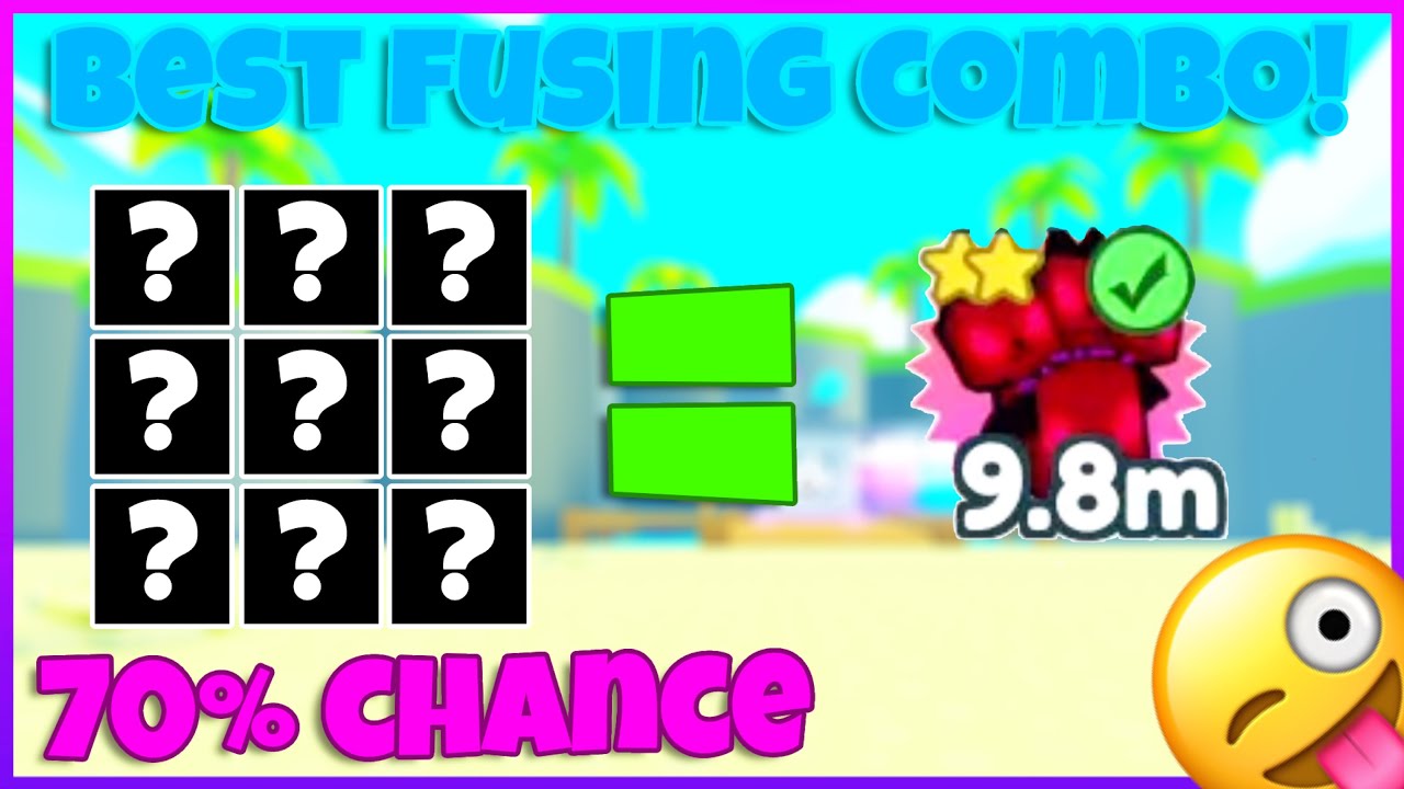 💎 THE *BEST FUSING COMBO* IN THE GAME! (70% SUCCESS RATE) | Pet Simulator X