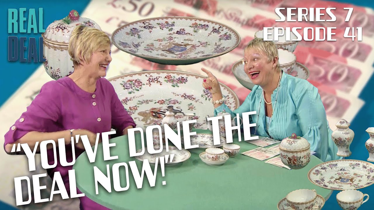 Sneaky dealer reveals herself as item collector AFTER sealed deal! | Dickinson's Real Deal | S7 Ep41