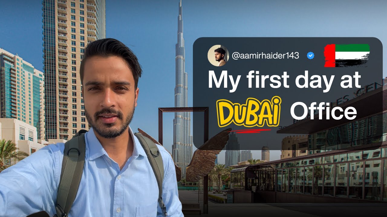 Finally Got the Job! My Joining Day Story in Dubai 🇦🇪