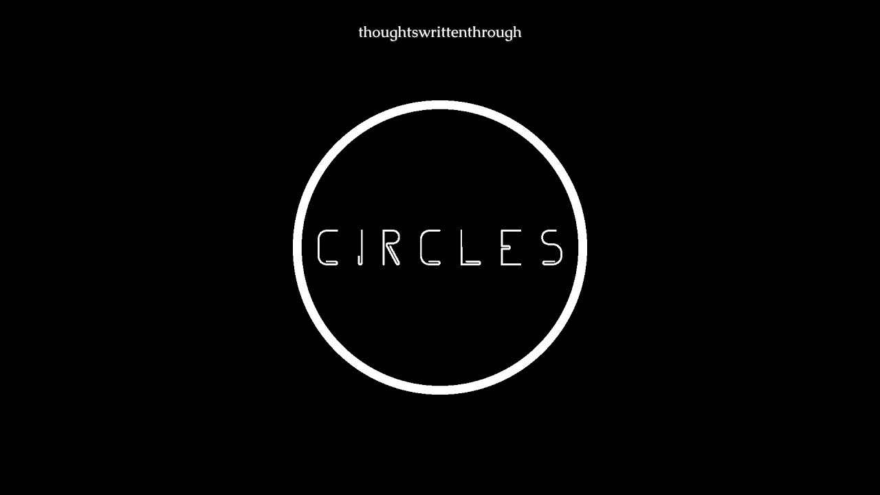 Circle and its three sides.