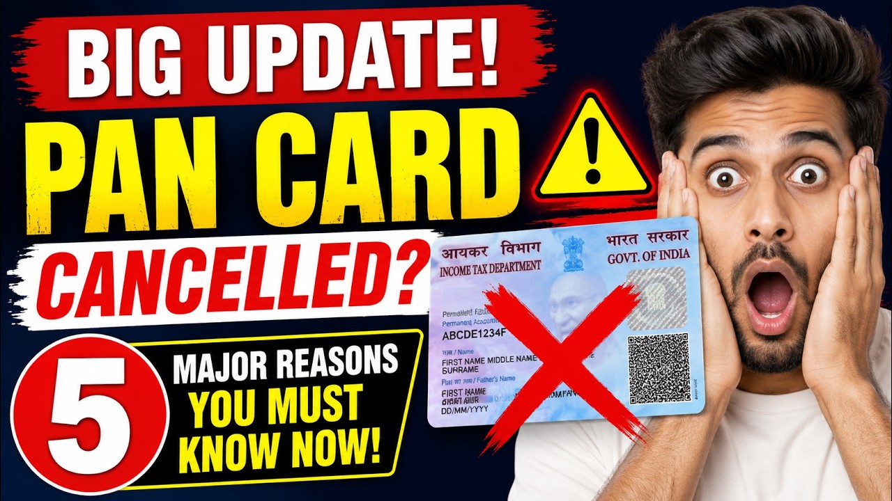 5 PAN Card Problems Jo 90% Log Nahi Jaante (Full Guide 2026) #PANCard #IncomeTax