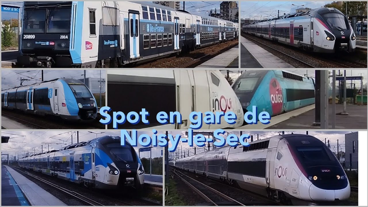 Spot en gare de Noisy-le-Sec