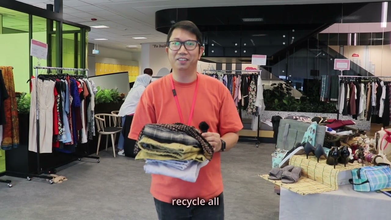 Sustainable Fashion Revolution: Corporate Swap Party at PwC Singapore