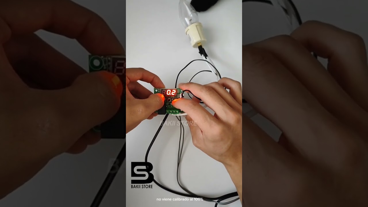 Termostato W1209 - Configuración / Programación