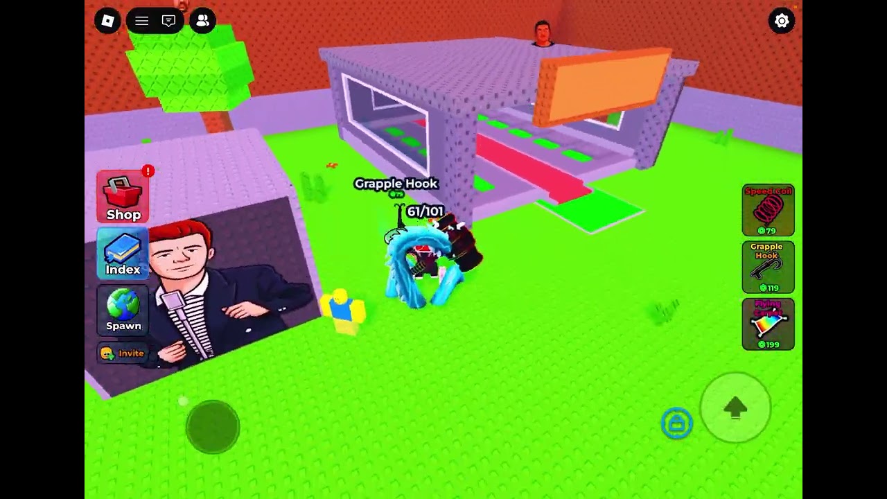 Я играю в игру «Найди мем» в Roblox.