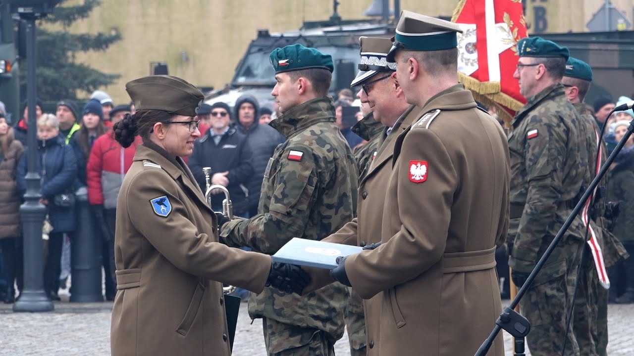 Nidzica. 167 żołnierzom wręczono akty mianowania na pierwszy stopień podoficerski