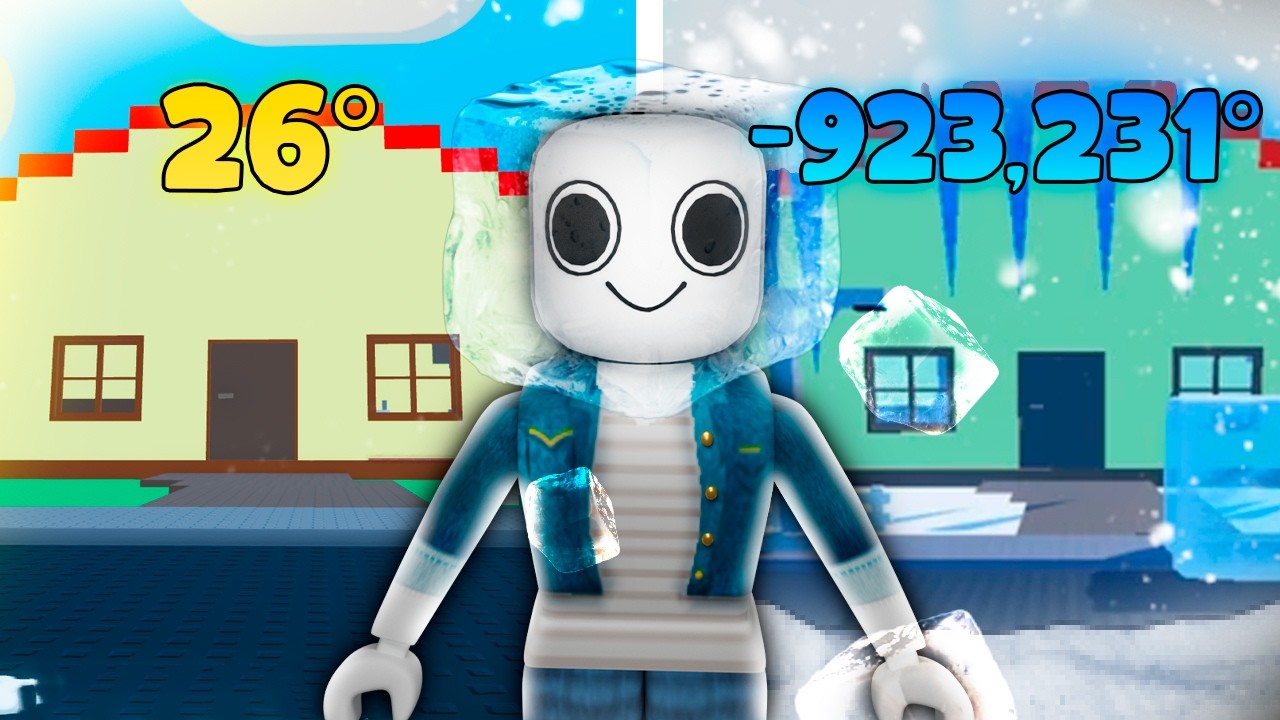 Eu Fiz 100% de EU PRECISO DE MAIS FRIO em 2025! (Roblox I Need More Cold)
