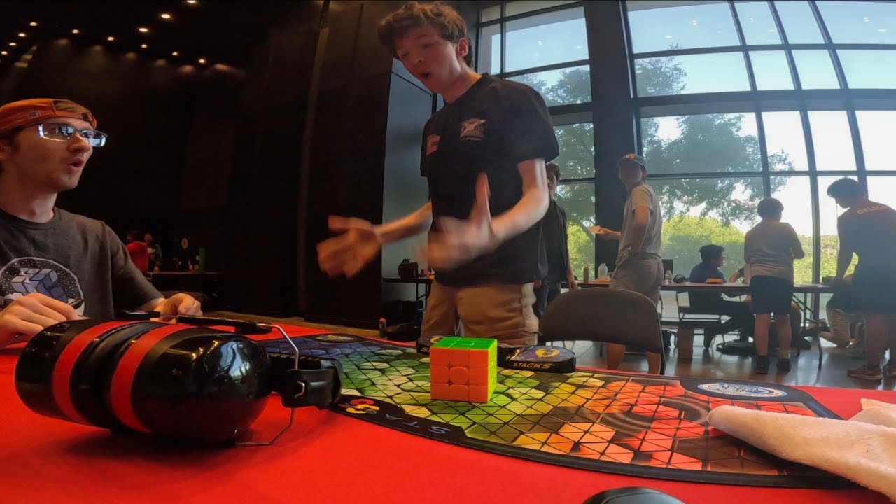 Rubik's Cube Solved in 3.34 Seconds! (5th in the World)