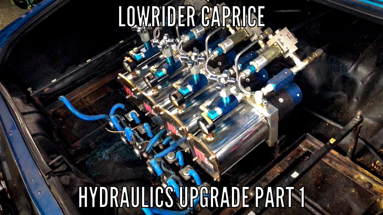 Lowrider Caprice Hydraulics Upgrade Part 1