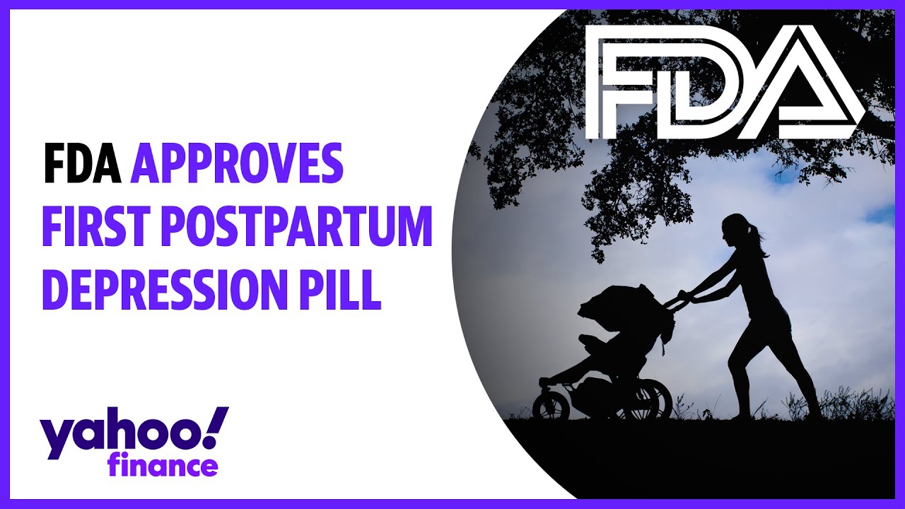FDA approves first postpartum depression pill from Biogen, Sage