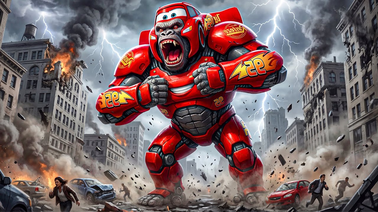 The EVOLUTION of Duos From Kitten to KING KONG McQueen - EPIC BATTLE in 2025 | Cat AI Story
