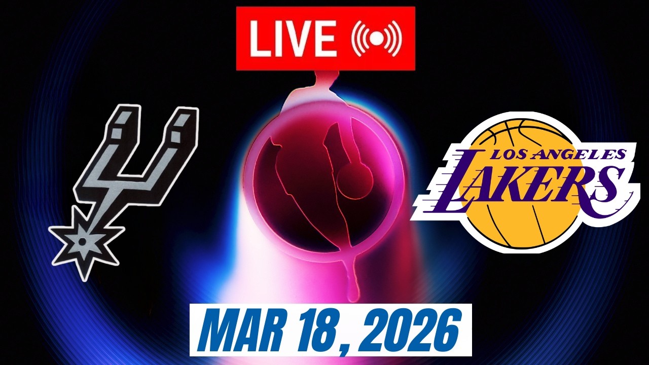 NBA LIVE! Los Angeles Lakers vs San Antonio Spurs March 18, 2026 | 2026 NBA Season Live 2K