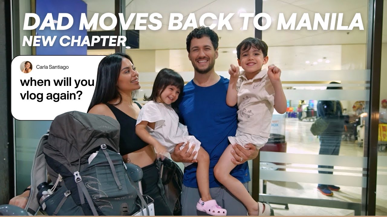 Dad Moves Back To The Philippines... The Kids Are Excited!