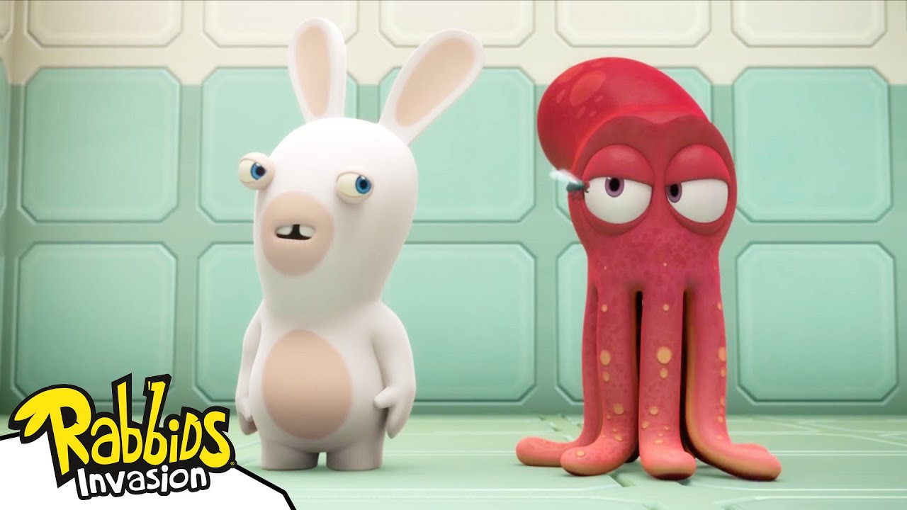 Rabbid Test n°98003-c : Los Animales 145 🤣🐙 | Rabbids La Invasión 🐰 | Dibujos animados