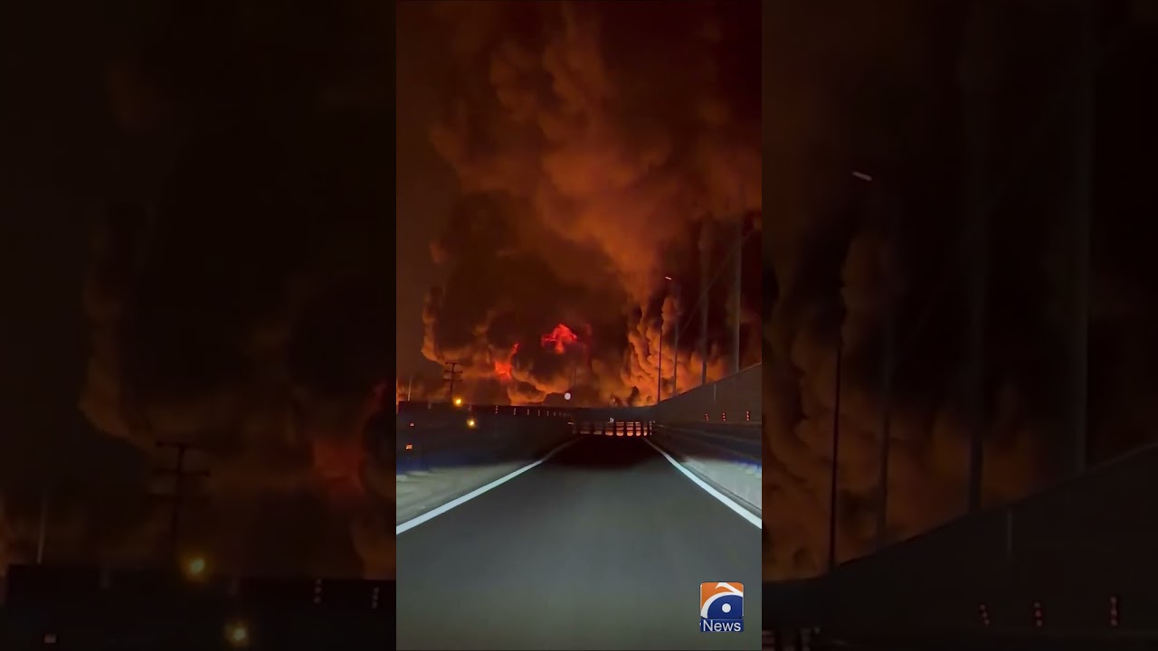 Israel Strikes Iranian Oil Depots In Tehran For First Time Since War Began | Geo News English