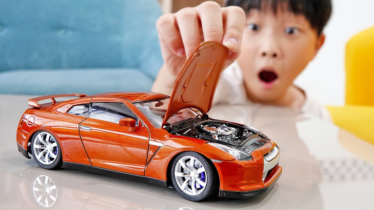 Kids Adventure with Car Toy Assembly & Game Play