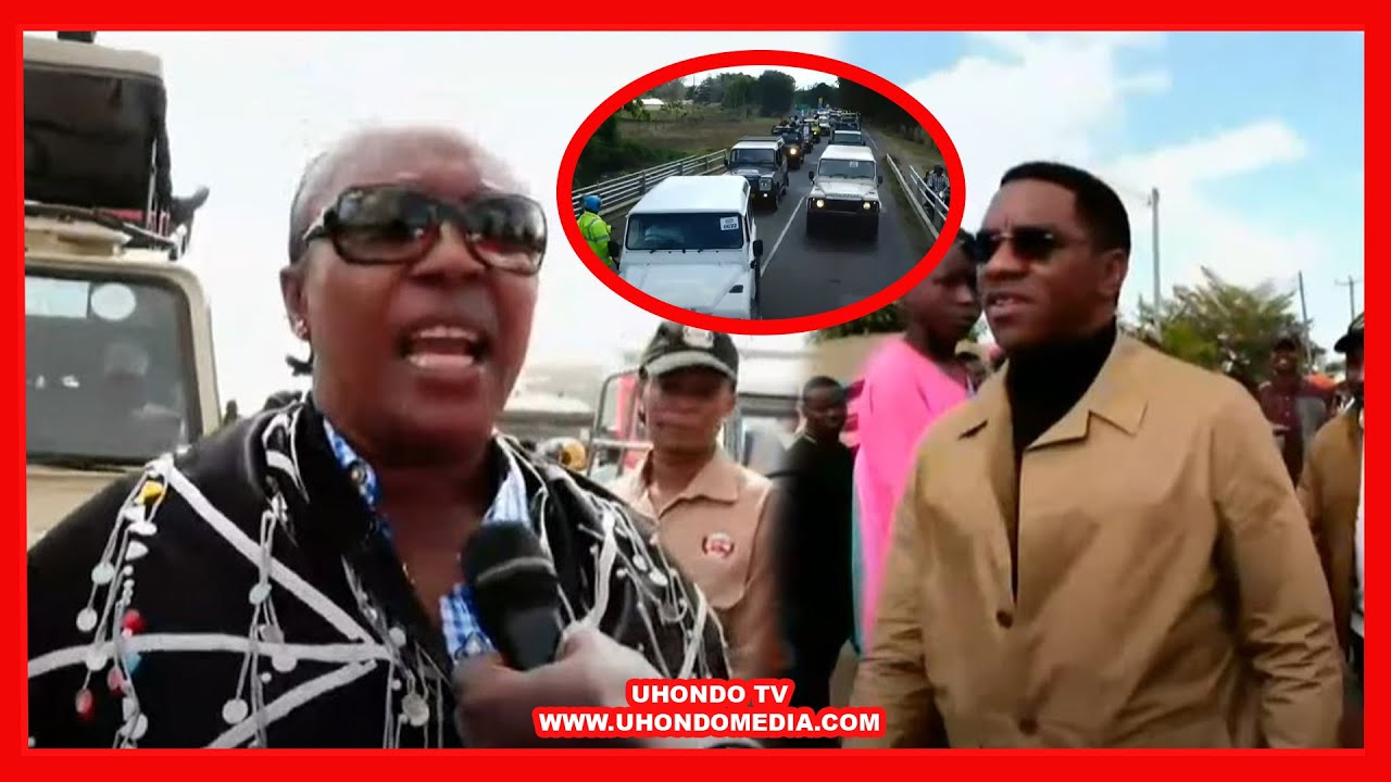 TAZAMA GARI ANAYO ENDESHA QUEEN SENDIGA MBELE YA MAKONDA KWENYE LAND ROVER FESTIVAL
