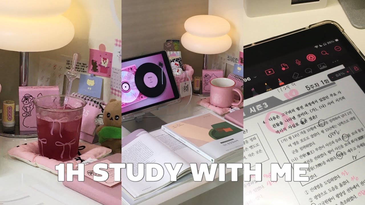 [STUDY WITH ME] 연휴도 끝났겠다, 다시 열공할 사람🙌🏻🏃🏻‍♀️ㅣ리얼사운드+장작소리🪵🔥ㅣ1hr, real sound, fireplaceㅣ공시생 스터디윗미✍🏻
