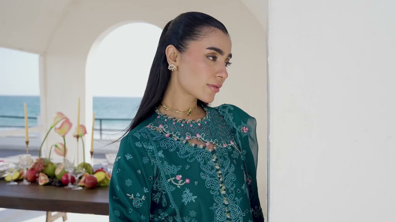 Sahil Luxury Lawn Collection by Qalamkar