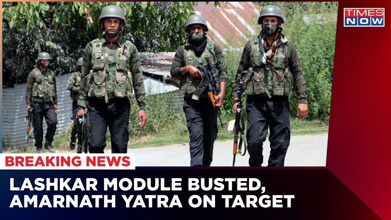 Big Terror Module Busted By J&K Police, Three Lashkar Operators Arrested In Valley | Latest News