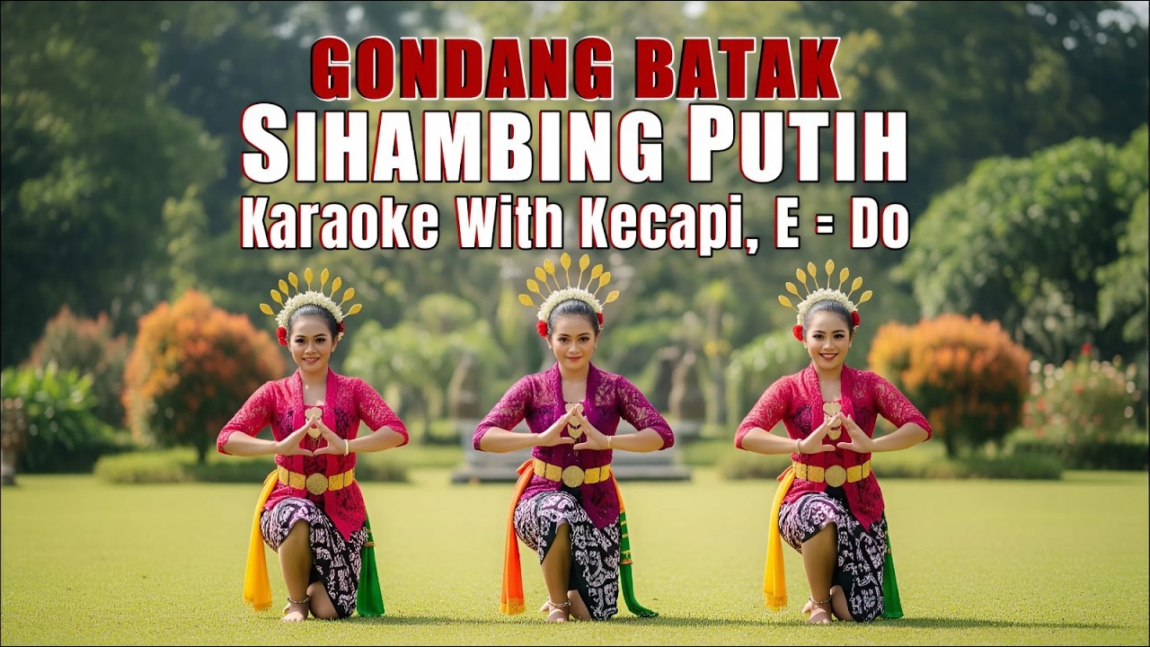 Gondang Batak Sihambing Putih, E=Do | Versi Karaoke With Kecapi | Karaoke Gondang Batak Terbaru