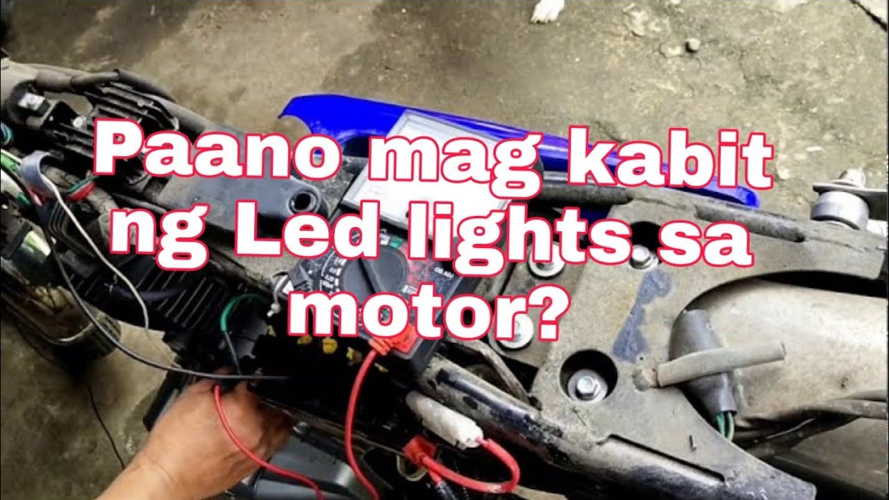 Paano mag kabit ng accessory lights sa motor? how to install accessory lights?
