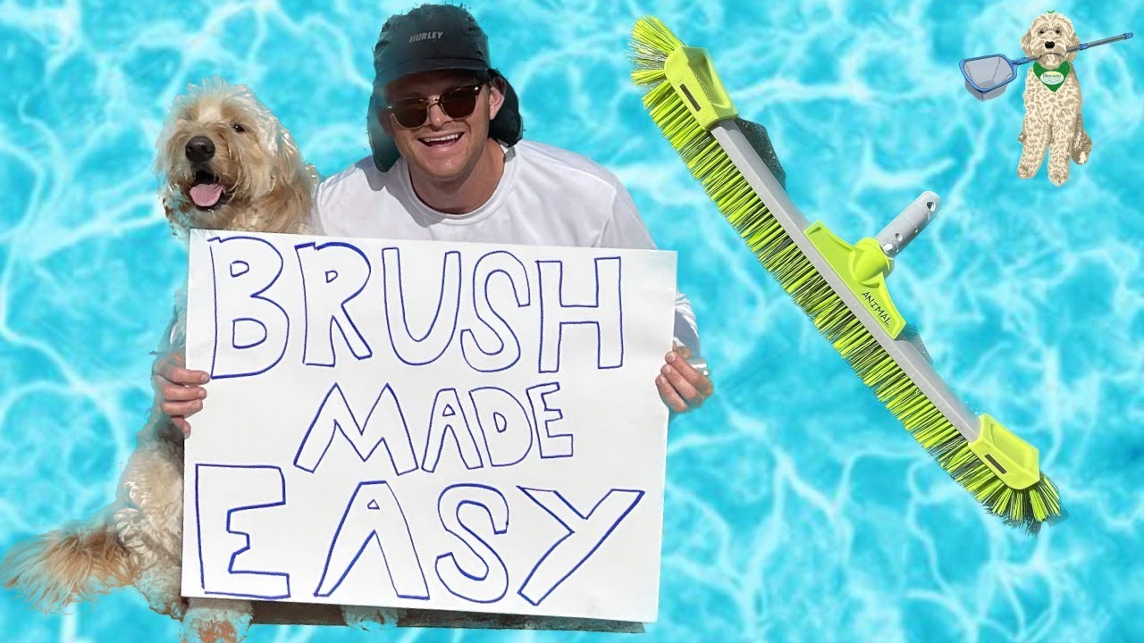 EASIEST WAY TO BRUSH YOUR POOL