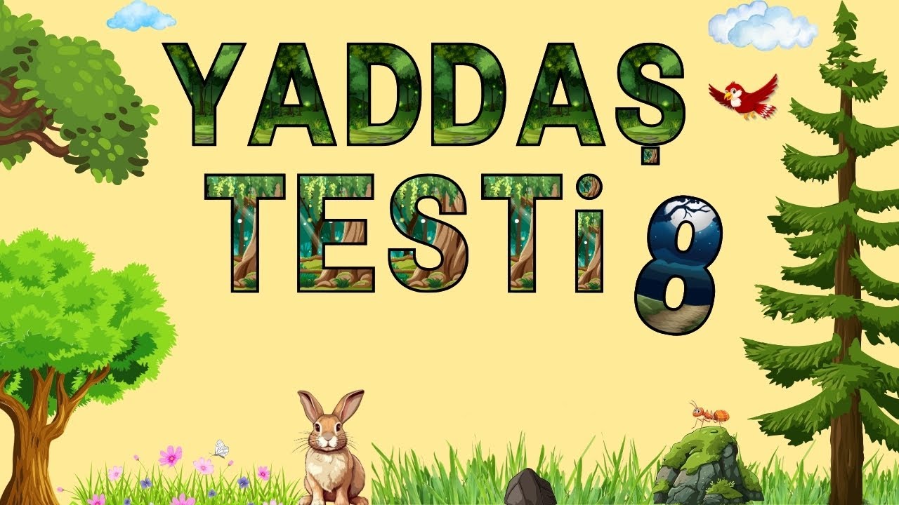 Meşə Temalı - Yaddaş Testi 8