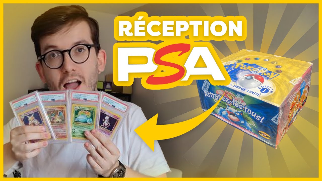 RETOUR PSA DU DISPLAY POKEMON SET DE BASE ÉDITION 1 !!! ON DÉCOUVRE LES NOTES !