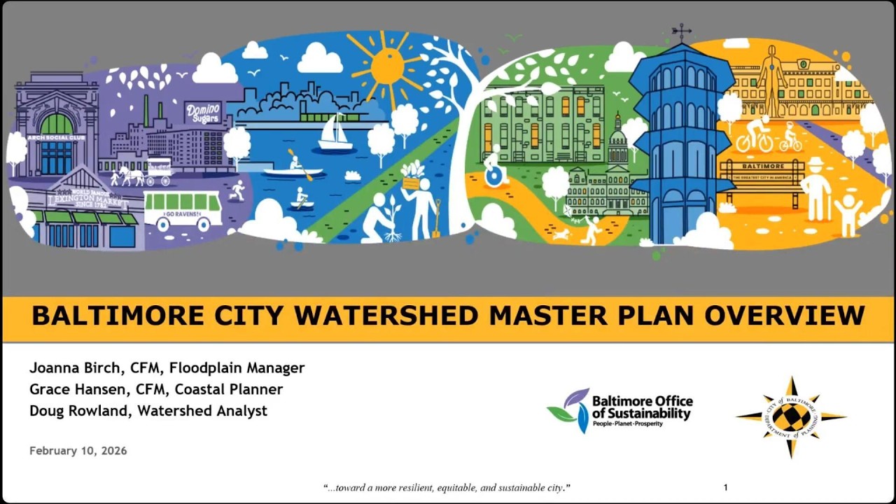 Baltimore Watershed Master Plan Overview